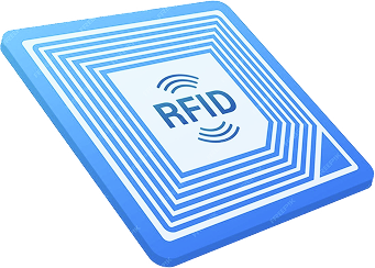 RFID 125 kHz label en antenne